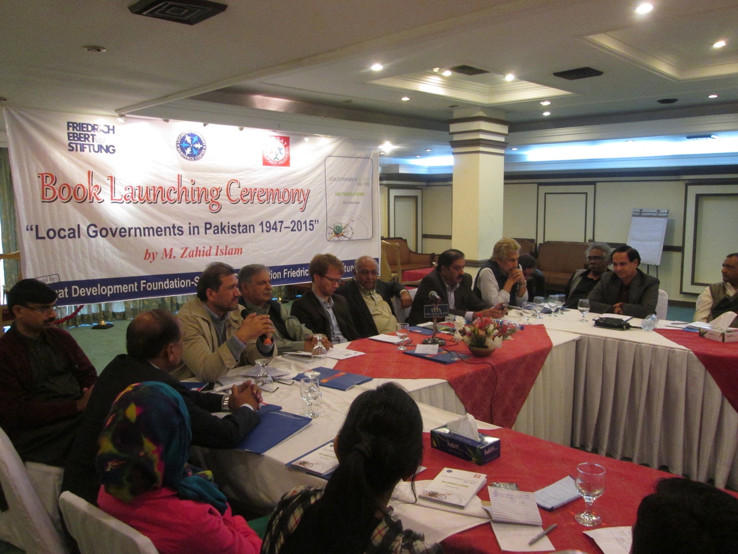 Book launch at Islamabad under LGRC